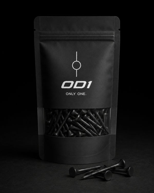 OD1 Premium Golf Tee - Black