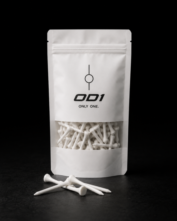 OD1 Premium Golf Tee - White