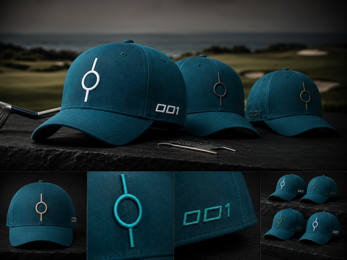 OD1 Performance Cap Teal - Image 2